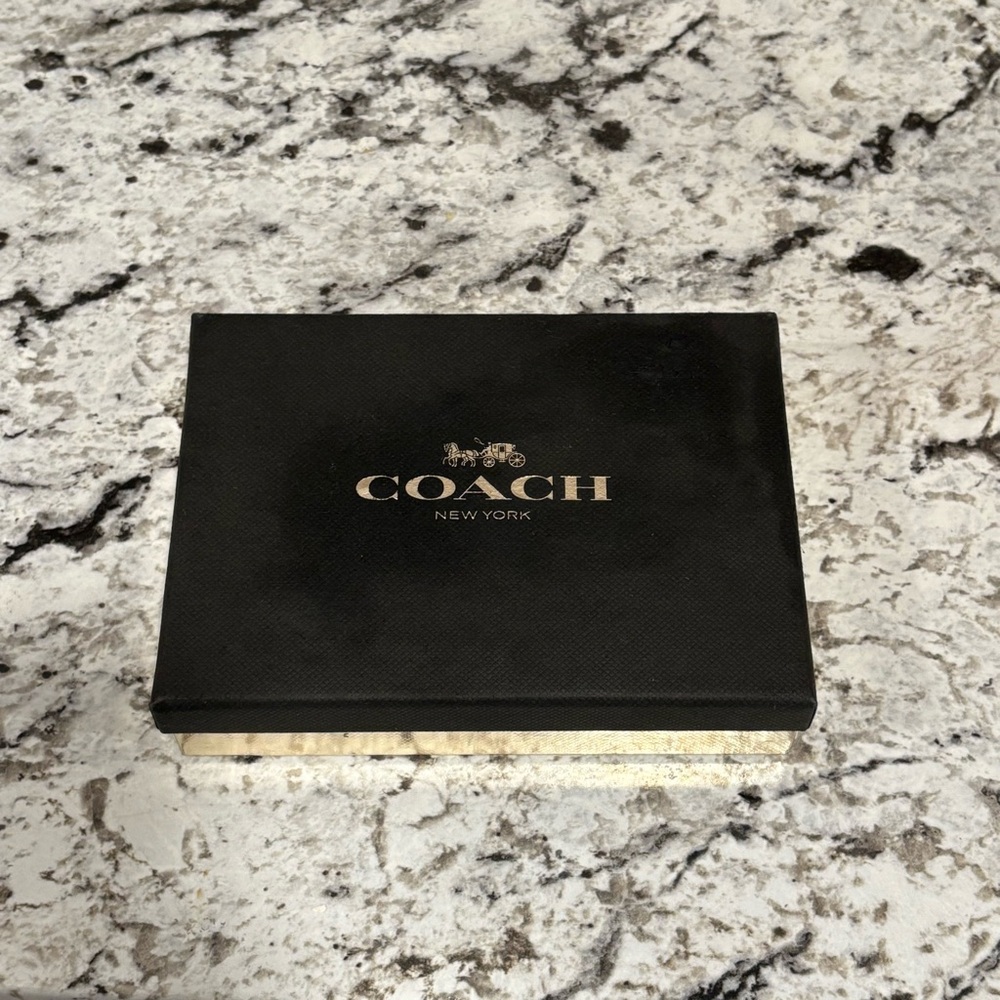 Coach New York 2012 Jewelry Box Only With Tag Empty Box